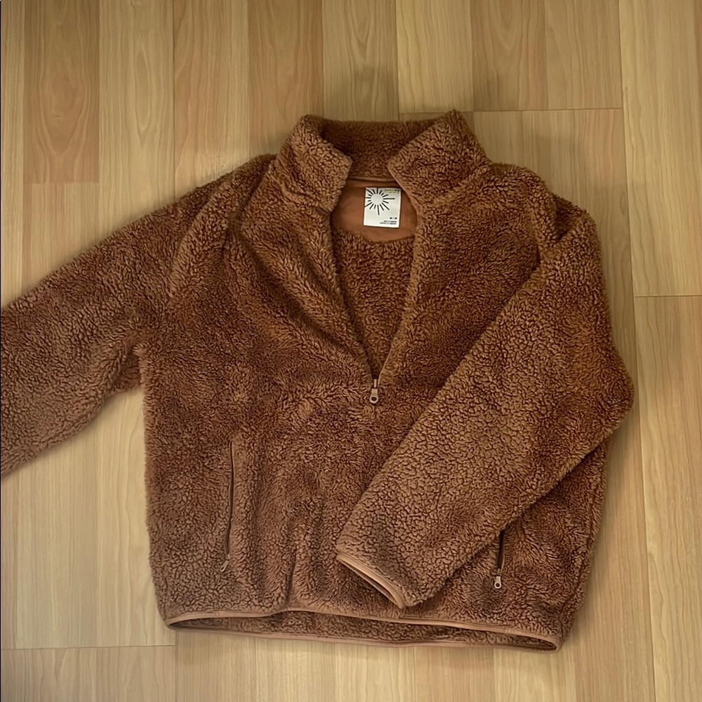 Aerie Sherpa quarter zip